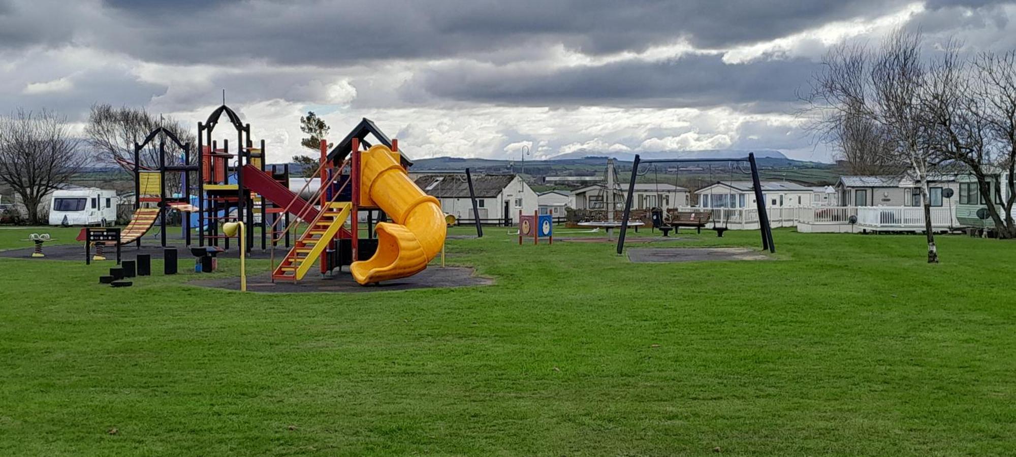 Arual Caravan Manor House Park. Allonby, Cumbria Maryport Exterior photo